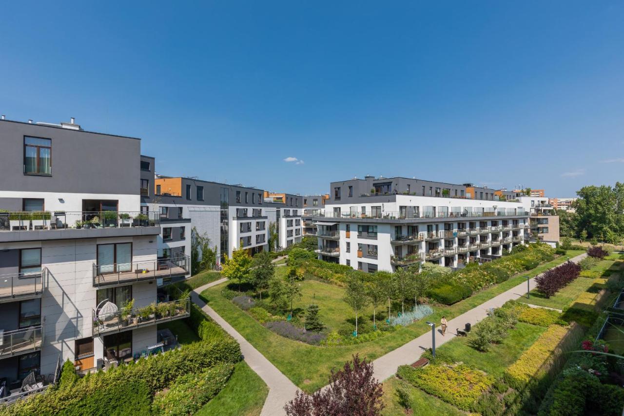 Sarmacka Apartment With Balcony Warsaw Wilanow By Noclegi Renters Zewnętrze zdjęcie